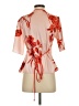 Ted Baker London 100% Polyester Pink Short Sleeve Blouse Size 4 (1) - photo 2