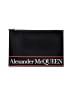 Alexander McQueen 100% Leather Black Leather Clutch One size - photo 1