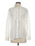 J.Crew 100% Viscose Ivory Long Sleeve Button-Down Shirt Size 4 - photo 1