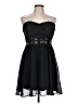 Teeze Me 100% Polyester Black Cocktail Dress Size L - photo 1