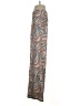 Ark & Co. 100% Polyester Paisley Brown Casual Pants Size S - photo 5