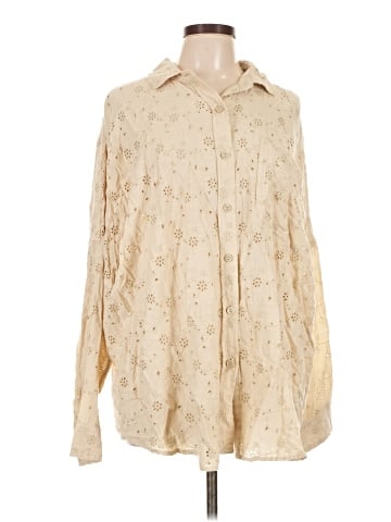 American Eagle Outfitters Long Sleeve Blouse (view 1)