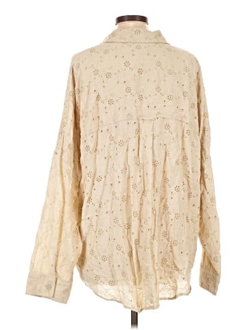 American Eagle Outfitters Long Sleeve Blouse (view 2)