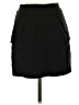 Self Esteem Solid Black Casual Skirt Size S - photo 1