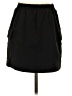 Self Esteem Solid Black Casual Skirt Size S - photo 2