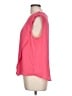MNG 100% Polyester Pink Sleeveless Blouse Size 10 - photo 5