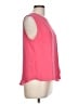 MNG 100% Polyester Pink Sleeveless Blouse Size 10 - photo 4