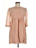BCBGMAXAZRIA 100% Silk Tan Casual Dress Size M - photo 1
