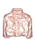 Crewcuts 100% Polyurethane Metallic Pink Jacket Size 4 - 5 - photo 1