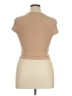 Bershka Tan Short Sleeve Turtleneck Size XL - photo 2