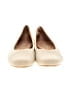 Korks Solid Ivory Flats Size 7 - photo 2