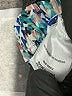 Ninety 100% Polyester Print Blue Casual Pants Size XL Petite - photo 8