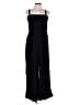 Eyeshadow 100% Rayon Solid Black Jumpsuit Size L - photo 1