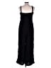 Eyeshadow 100% Rayon Solid Black Jumpsuit Size L - photo 2
