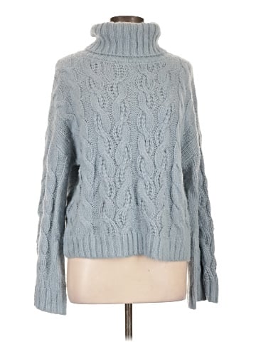 Hem & Thread Turtleneck Sweater (view 1)