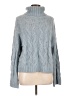 Hem & Thread Blue Turtleneck Sweater Size L - photo 1