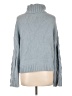 Hem & Thread Blue Turtleneck Sweater Size L - photo 2