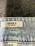 Forever 21 Blue Denim Shorts Size 29 waist - photo 3
