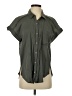 Splendid Gray Short Sleeve Blouse Size S - photo 1