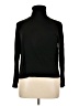 Eileen Fisher 100% Silk Black Long Sleeve Turtleneck Size XL - photo 1