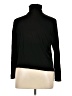Eileen Fisher 100% Silk Black Long Sleeve Turtleneck Size XL - photo 2