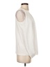 DKNYC Ivory Sleeveless Blouse Size S - photo 4