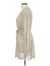 Lioness 100% Polyester Tan Silver Cardigan Size XS - photo 5