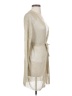 Lioness 100% Polyester Tan Silver Cardigan Size XS - photo 4