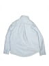 Lands' End Solid Blue Long Sleeve Button-Down Shirt Size 10 - 11 - photo 2