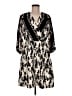 CAbi 100% Polyester Print Black Casual Dress Size M - photo 1