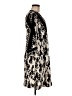 CAbi 100% Polyester Print Black Casual Dress Size M - photo 4