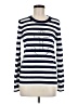 Tommy Hilfiger Stripes White Blue Pullover Sweater Size M - photo 1
