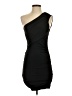 Guess Solid Black Cocktail Dress Size XS - photo 1
