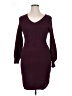 Nina Leonard Burgundy Pullover Sweater Size XL - photo 1