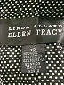 Linda Allard Ellen Tracy Checkered-gingham Polka Dots Gray Blazer Size 10 - photo 6