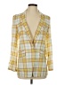Rag & Bone 100% Cotton Plaid Yellow Blazer Size 0 - photo 1