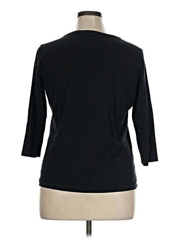 Unbranded 3/4 Sleeve T-Shirt (view 2)