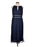 Oleg Cassini Blue Cocktail Dress Size 12 - photo 1