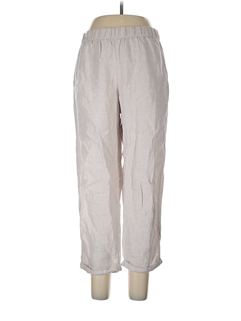 Pre-owned Rachel Rachel Roy Linen Pants In Gray