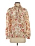 Devon Paisley Ivory Tan Long Sleeve Blouse Size S (estimated) - photo 1