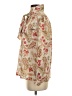 Devon Paisley Ivory Tan Long Sleeve Blouse Size S (estimated) - photo 5