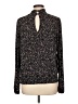 Allison Joy Black Long Sleeve Blouse Size L - photo 2