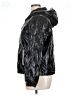 Ashley by 26 International 100% Polyester Metallic Black Windbreaker Size XL - photo 5