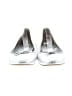Prada Metallic Silver Leather Flats Size EU 40 - photo 2