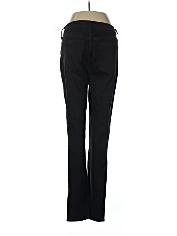 Madewell Tall 10" High-Rise Skinny Jeans in Black Frost (view 2)