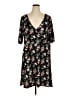Dex Floral Black Casual Dress Size 1X - photo 1