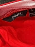 Peach Solid Red Casual Dress Size L - photo 7