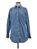 Veronica Beard Blue Long Sleeve Button-Down Shirt Size 4 - photo 1