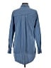 Veronica Beard Blue Long Sleeve Button-Down Shirt Size 4 - photo 2