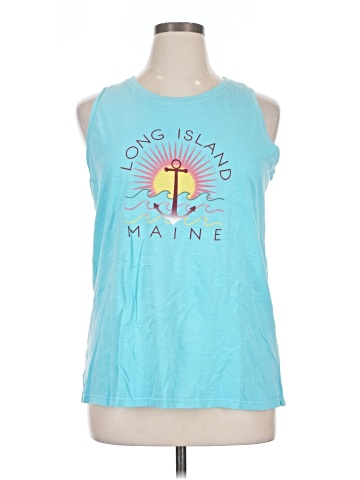 blue 84 Sleeveless T-Shirt (view 1)